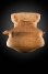 L’un des vases anthropomorphe découvert lors des dernières fouilles de 2010.