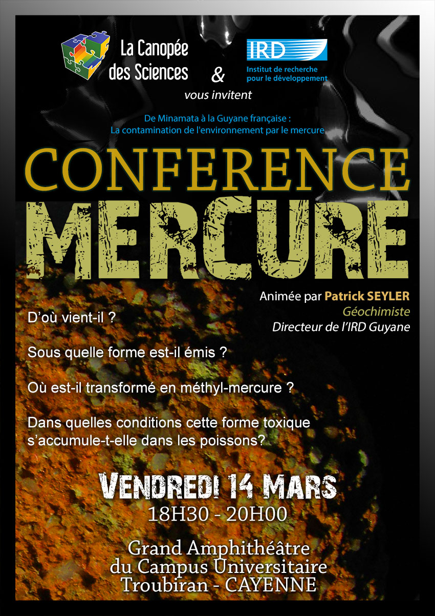 AFFICHE_CONFERENCE_MERCURE_CAYENNE_CANOPEE_DES_SCIENCES