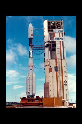 Ariane 4 V33 lance Hipparcos depuis Kourou le 8 août 1989
