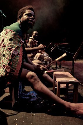 Venu de Papaïchton, le groupe Angi Fushi a séduit le public guyanais, nostalgique, et ému de vibrer au son de l'aleke