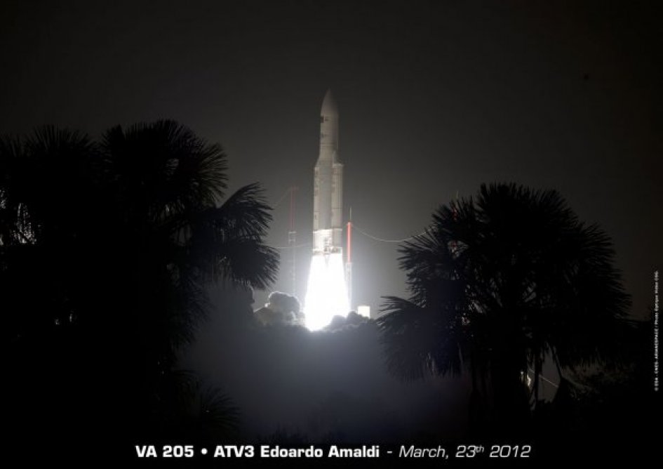 Vol VA205 - ATV3 Edoardo Amaldi - 23 mars 2012