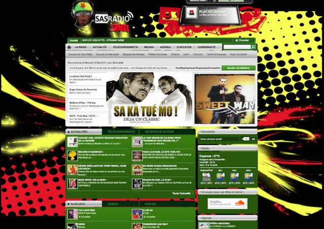 SAS RADIO : La Webradio de Guyane