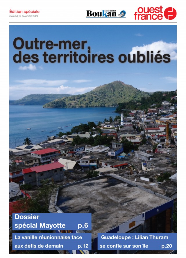 Partenariat Ouest France - Boukan pour un supplément spécial Outre-mer