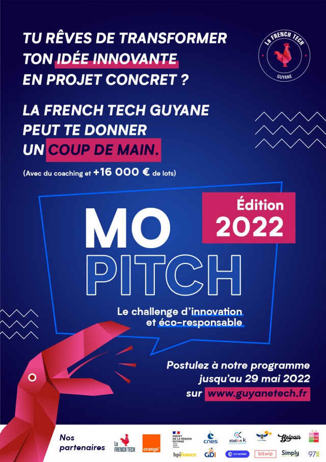 La French Tech Guyane lance l’édition 2022 de Mo Pitch : le challenge d’innovation et éco-responsable