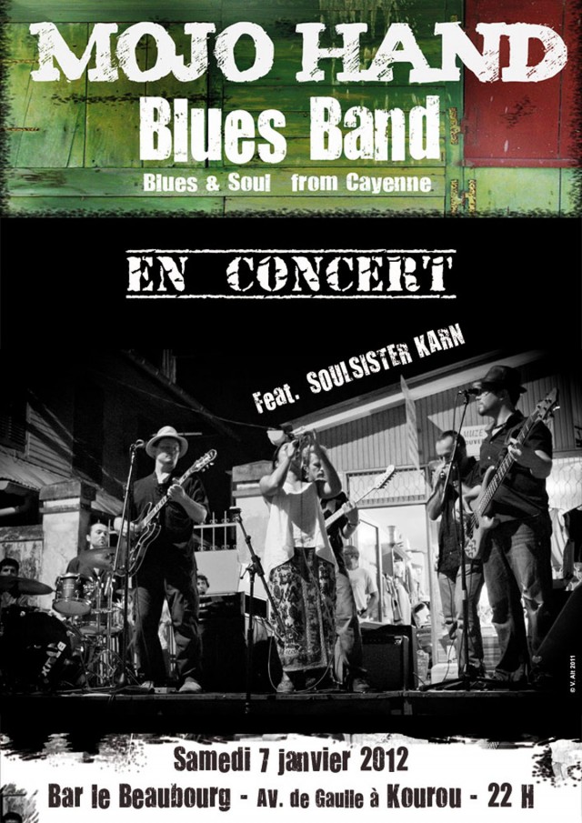 Musique Live : MOJO HAND Blues Band à Kourou