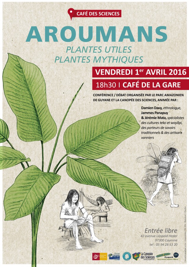 Café des sciences vendredi 1er avril Aroumans : plantes utiles, plantes mythiques