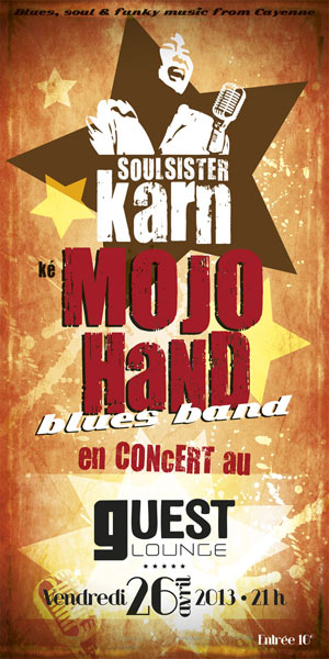 Concert : MOJO HAND BLUES BAND