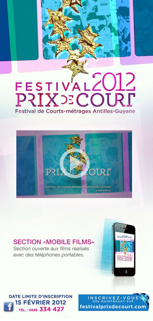 Prix de court : Festival de court métrage Antilles-Guyane inscriptions jusqu'au 15 février 2012